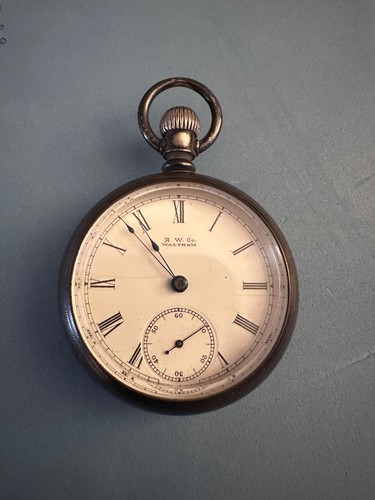 American waltham pocket - waltham, watch