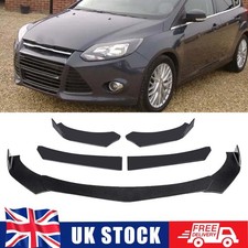 Splitter Front Bumper Lip Spoiler Kit For Ford Fiesta RS ST Studio Style Zetec S