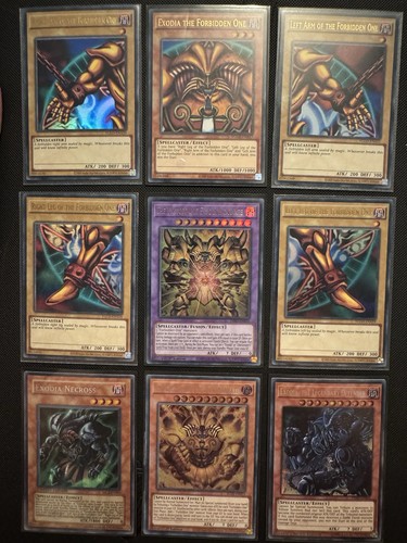 Exodia 9 card - yu-gi-oh!,
