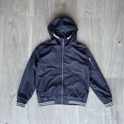 Nutmeg boys navy blue hooded - nutmeg,