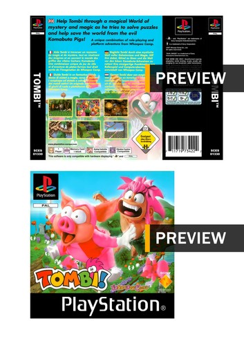 Tomba tombi replacement - replacement, ps1