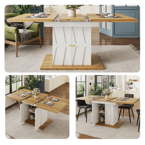Extendable dining table - dining,