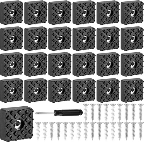 Pcs square rubber feet - rubber,