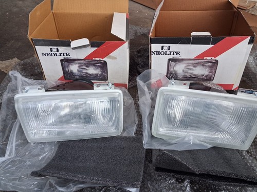 Pair headlights fiat ducato - headlights,