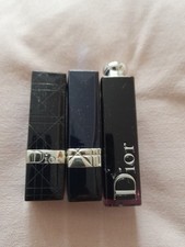 Dior lipsticks . 3 DIFFERENT DIOR COMPACTS .CASE'S ONLY.