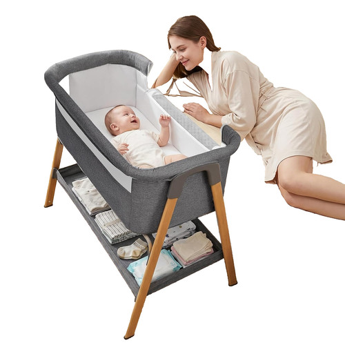 2in1 baby bassinet and bedside - and,