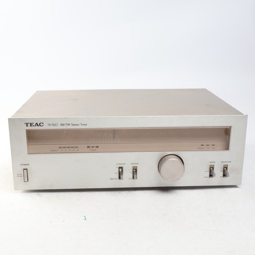Teac 550 stereo tuner - fm,