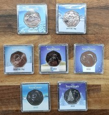 2019 - 2024 The Snowman 50p