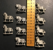 10 Vintage 25mm Medieval
