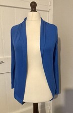 Dunnes Royal Blue Long Shrug Cardigan UK M