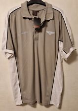 BENTLEY LUXURY CAR BRAND GREY WHITE POLO SHIRT MURRAY XL GYULA INSAIDOO BNWT B