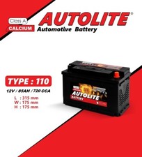 CAR BATTERY TYPE 110 85AH 12V FORD TRANSIT 2.2 80AH 115