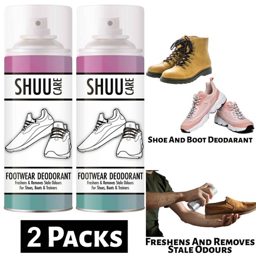Shuu boot deodorant spray - 2x,