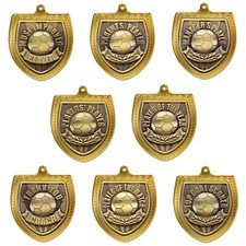 Football Medals Gold Cobra