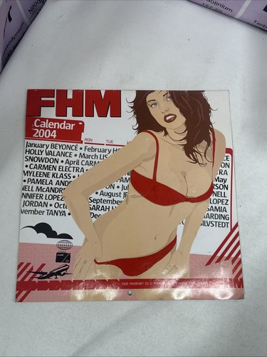 Fhm calendar 2004 - fhm,