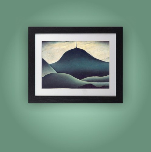 Lowry a landmark framed - "a,