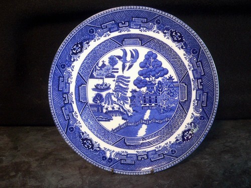 Vintage blue white - vintage, &