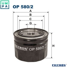 OIL FILTER OP 580/2 FOR LAND