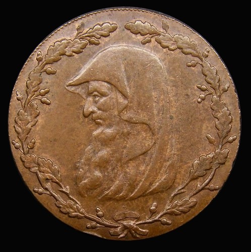 Halfpenny anglesey 1791 - halfpenny,