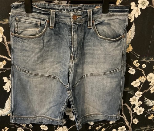 Men mantaray denim shorts - mantaray,