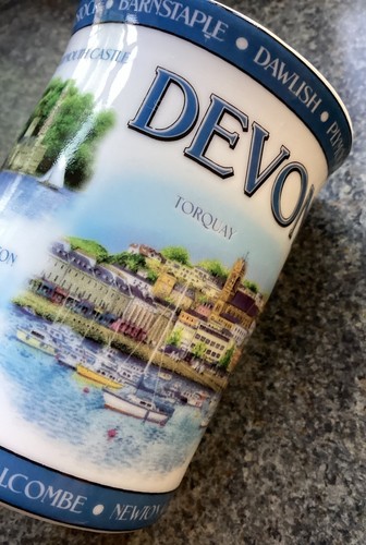 Devon elgate china mug - devon,