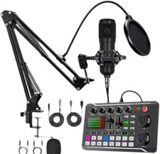 Live Sound Card with Dj Mixer