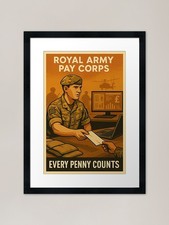 Royal Army Pay Corps Poster