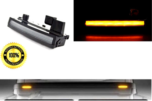 Amber sun visor marker - amber,