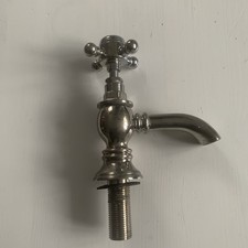 TRADITIONAL VICTORIAN SINK BASIN SINGLE TAP CHROME USED