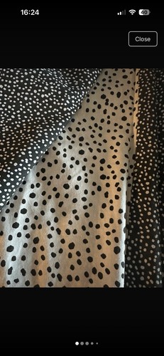 Dunelm spotted duvet covers - 2z,