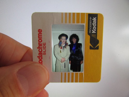 Original press photo slide - press,