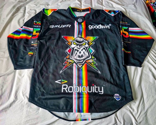 Manchester storm game worn - storm,