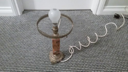 Vintage table lamp base - table,