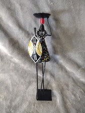 African Beaded Candle Holder-very Unique