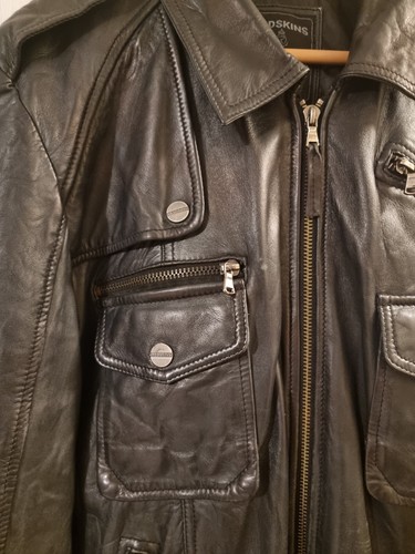 Redskins leather jacket - redskins,