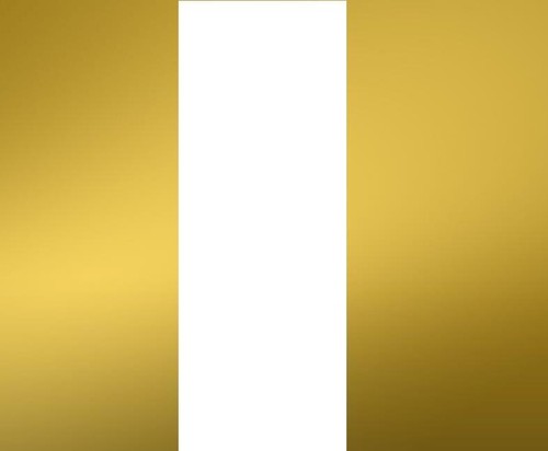 Gold effect bonnet stripes - bonnet,