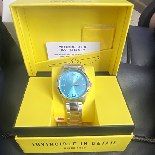 Invicta men blue dial - invicta,