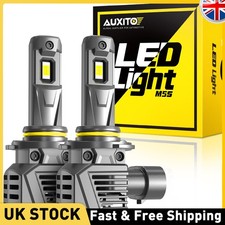 AUXITO 9005 HB3 LED Headlight Super Bright Bulbs Kit White High/Low Beam Lights