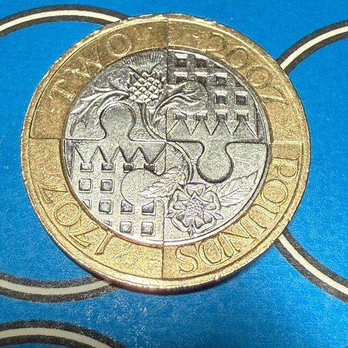 2007 pound coin 1707 - 2007, 2