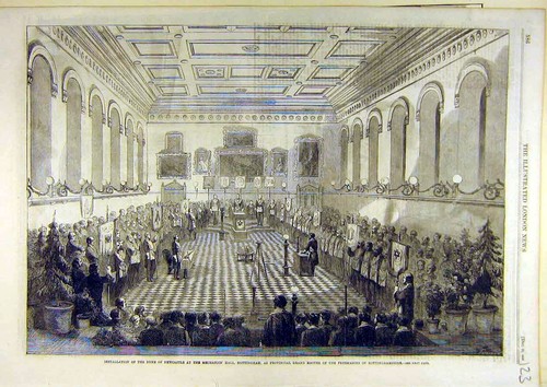 Original old antique print - antique,