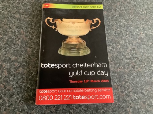 Cheltenham gold cup programme
