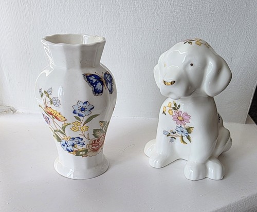 Aynsley cottage garden dog - cottage,