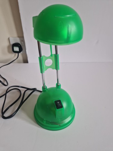 Vintage green halogen desk - green,