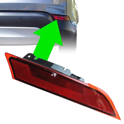 Right rear bumper - right, led