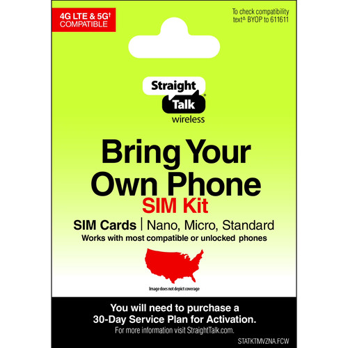 Straight talk sim - sim, card