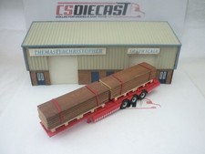 Oxford Diecast Modern Truck 1:76th Flatbed Trailer Timber MODIFIED SOLD AS SEEN