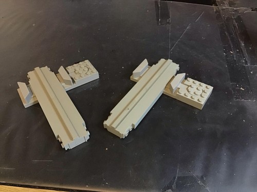 Lego monorail pair - lego,