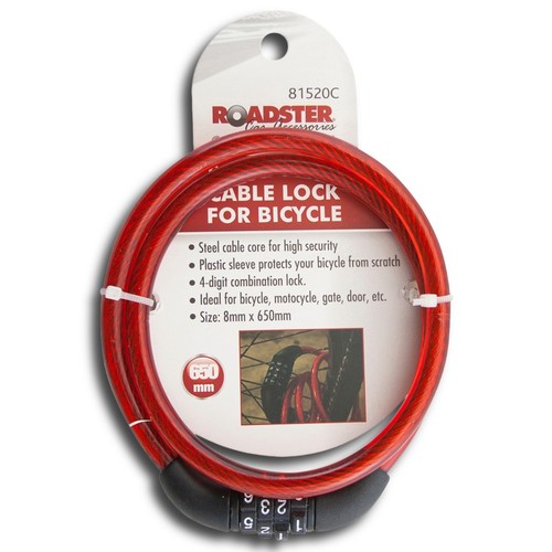Roadster bicycle lock 8mm - roadster,