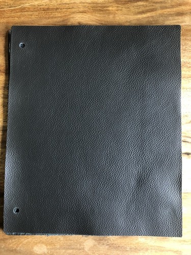 Large leather pieces various - leather,