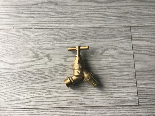 Mdpe brass bib - bib, 20mm